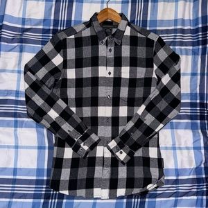 French Connection - Checkered Flannel - Size S